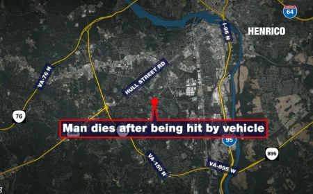 Man dies after being hit by vehicle on Broad Rock Boulevard in Richmond’s Southside