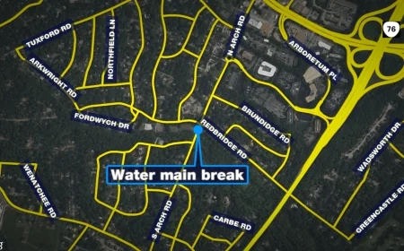 Chesterfield says water restored after customers lose water due to main break