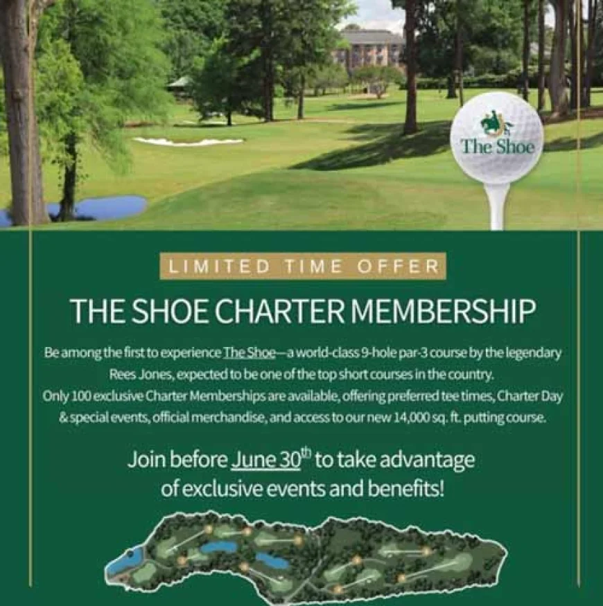 Exclusive Charter Memberships remain for The Shoe