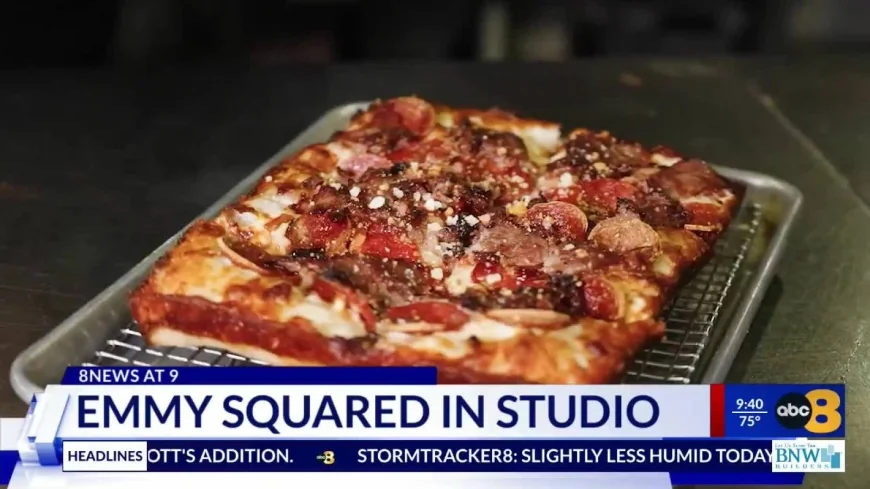 8News gets taste of Detroit-style pizzas from Emmy Squared Pizza