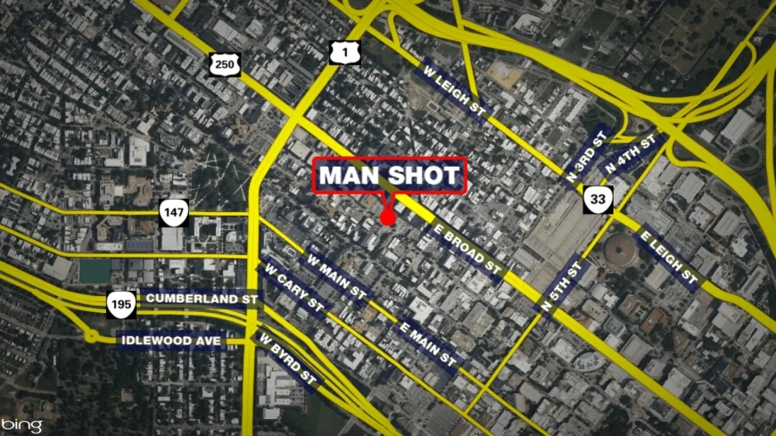 Man fighting for life after he was shot in Richmond