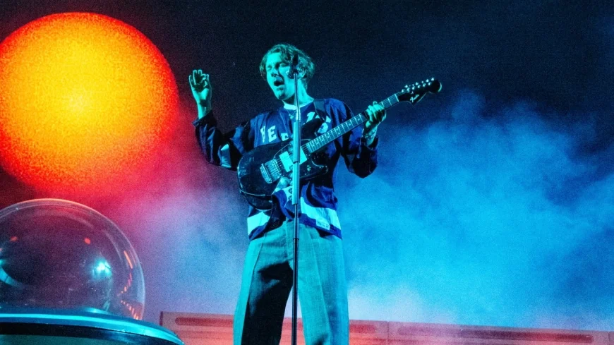 British indie rock band Glass Animals lights up the stage at Richmond’s Allianz Amphitheater at Riverfront