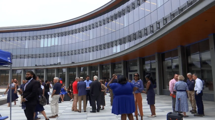 Virginia State University cuts the ribbon on largest building on campus
