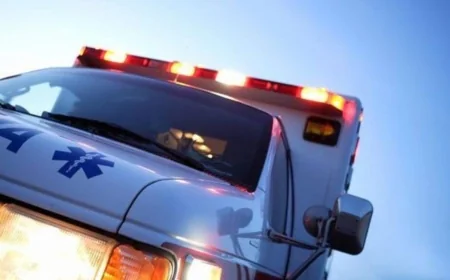 Driver hospitalized after minivan rolls multiple times in crash in Middlesex County