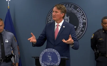 Youngkin says 2,500 people living in U.S. illegally have been arrested via statewide task force