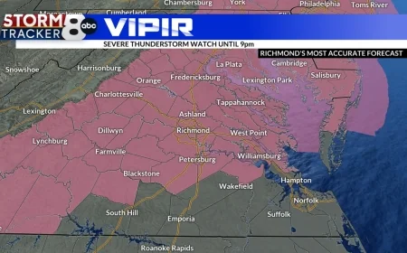 StormTracker8: Severe Thunderstorm Watch in effect until 9pm