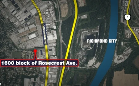 Woman found dead with gunshot wound inside home in Richmond’s Southside during welfare check