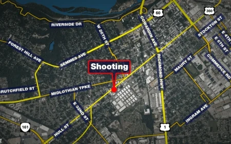 Man hospitalized after shooting on Hull Street, Richmond police investigating