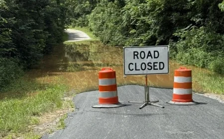 Several roads closed across Prince Edward County due to weather