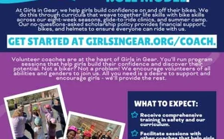 Volunteer Coaches for Girls in Gear