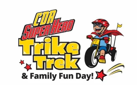 CDR Superhero Trike Trek & Family Day is Saturday, August 9 – Sign up!