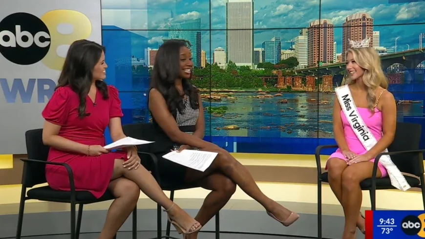 8News gets visit from recently crowned Miss Virginia 2025