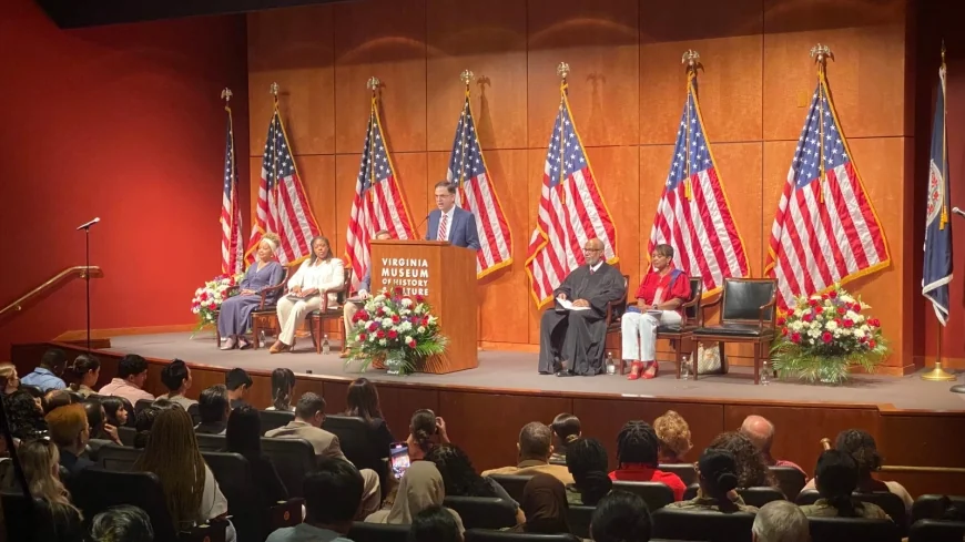 Dozens celebrate U.S. citizenship in Richmond on Independence Day