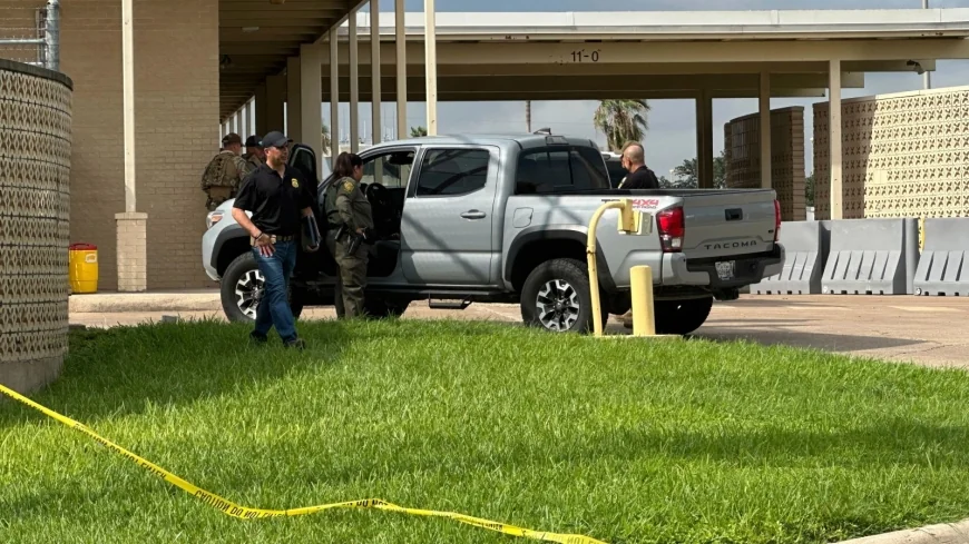 Man killed after shooting at a US Border Patrol facility in southern Texas