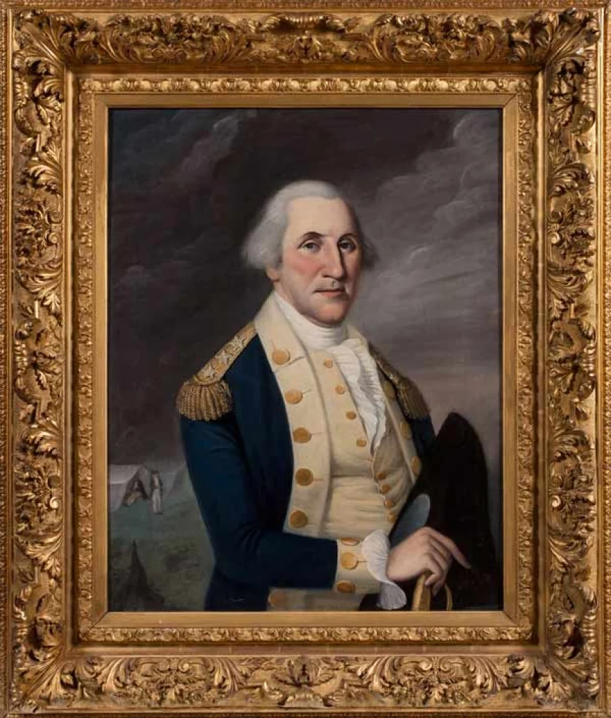The American Revolution Museum at Yorktown will display this circa-1790 portrait of George Washington