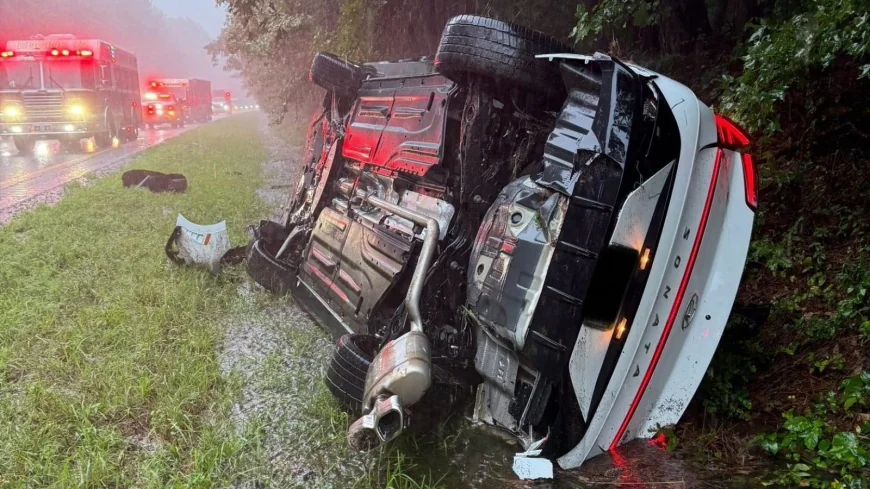 PHOTOS: South Hill firefighters brave stormy weather, floodwaters to help residents