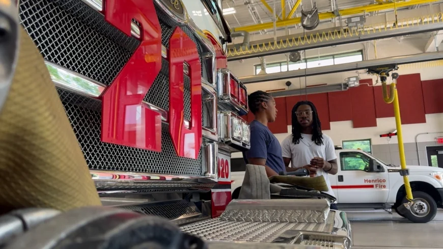 A family calling: Henrico teen to join aunt in fire service