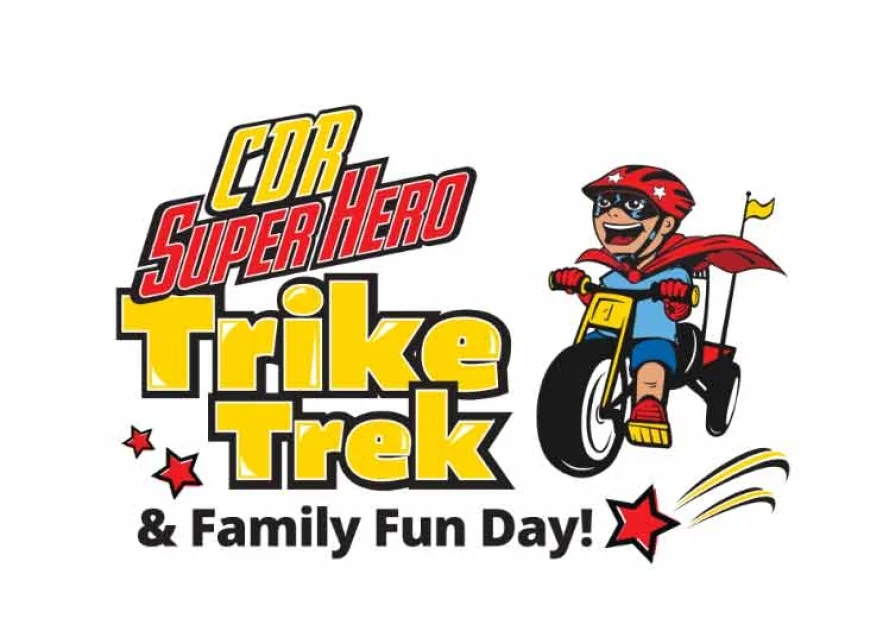 CDR Superhero Trike Trek & Family Day is Saturday, August 9 – Sign up!
