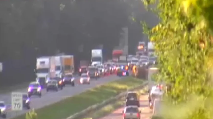 Disabled vehicle on I-95 in Hanover causes delays