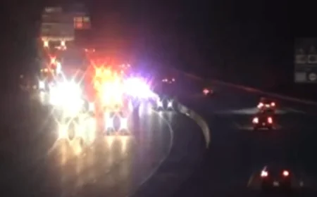 Crash closes lanes on I-95 South in Chesterfield, causing delays