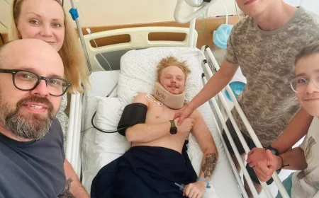 ‘When do I go home?’: Chesterfield man hospitalized in Lithuania after diving accident