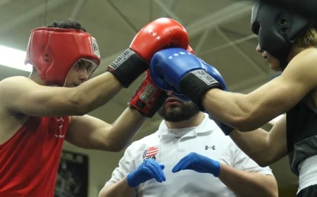 Varina High School held the 5th annual ‘Gloves over Guns’ boxing event aimed at gun violence prevention