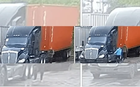 Prince George County Police look for suspects after shipping container stolen