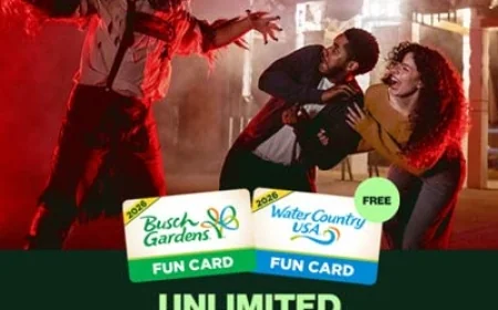 Busch Gardens and Water Country USA Summer Sale on Tickets and Fun Cards for 2025