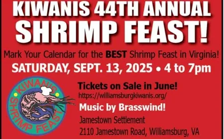 Annual Kiwanis Shrimp Feast is September 13 – Get your Tickets!