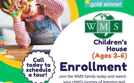 Williamsburg Montessori School – Enrolling for the Fall For Ages 3–6