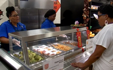 What is for lunch at Petersburg, Richmond schools?