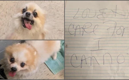 ‘Love + care for, I cannot’: Pomeranians abandoned at Colonial Heights mall