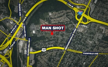 Man found dead after being shot on Sussex Street in Richmond