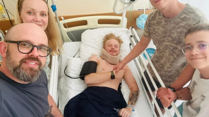 ‘When do I go home?’: Chesterfield man hospitalized in Lithuania after diving accident