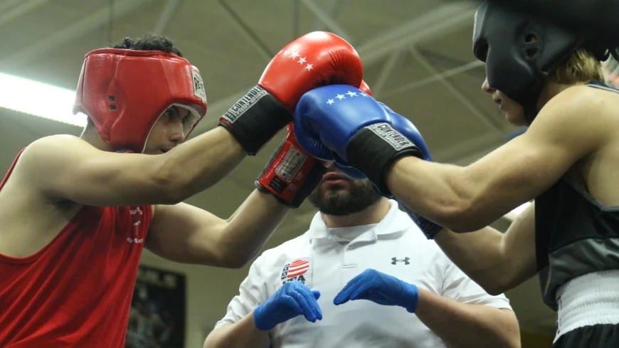 Varina High School held the 5th annual “Gloves over Gloves” boxing event aimed at gun violence prevention