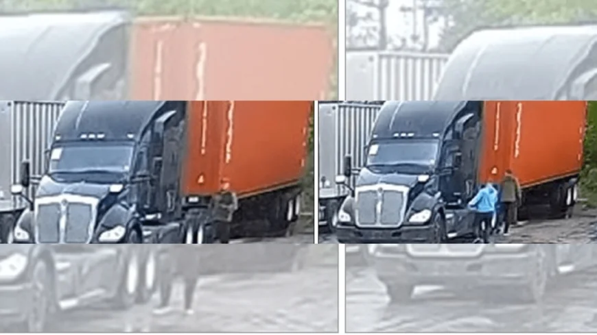 Prince George County Police look for suspects after shipping container stolen