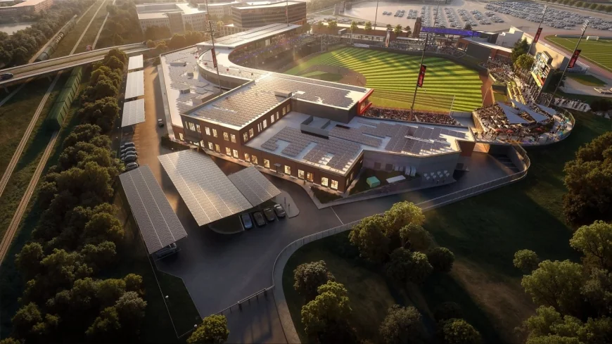 Richmond Flying Squirrels announce largest solar array in Minor League Baseball coming to new stadium