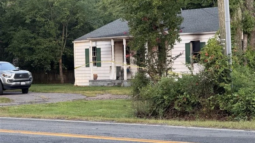 Three displaced after house fire in Henrico County