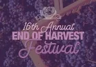 On Saturday, October 18, 2025 at 11:00 am - ROSEMONT WINERY: 16th Annual End of Harvest Festival 10-18-2025