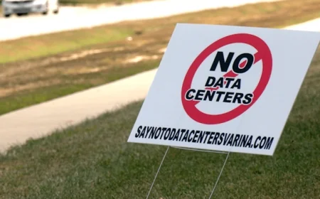 ‘The question is, why?’: Varina residents say anti-data center signs were stolen from private property