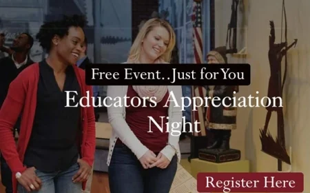 Calling all educators!  Colonial Williamsburg invites you to an Educators Appreciation Night (yes, it is all about you – just to celebrate you!)