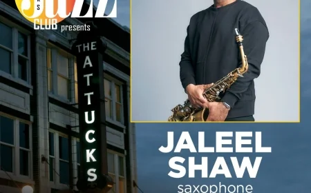 Attucks Jazz Club: Jaleel Shaw, saxophone