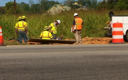 Goochland crews start adding another lane to Ashland Road, I-64 westbound ramp