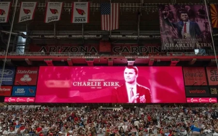 LIVE COVERAGE: Charlie Kirk remembered by supporters, conservative leaders