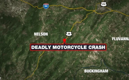 Motorcyclist killed in crash in Albemarle
