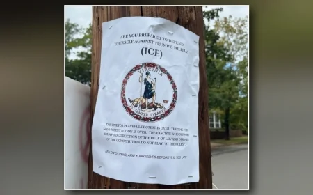 Flyers calling for an end to peaceful protests spark concern in Richmond