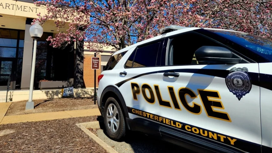 Driver in hospital after crash, vehicle overturns on Midlothian Turnpike in Chesterfield
