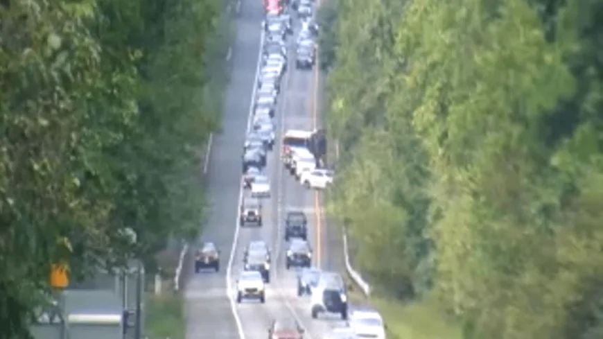 Multi-vehicle crash causes delays on I-64 in Goochland County