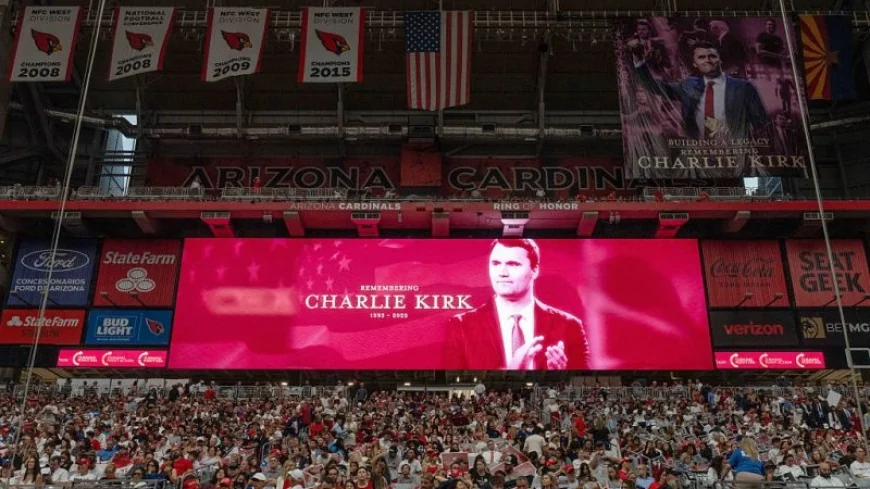 LIVE COVERAGE: Charlie Kirk memorial service underway; Trump speaks