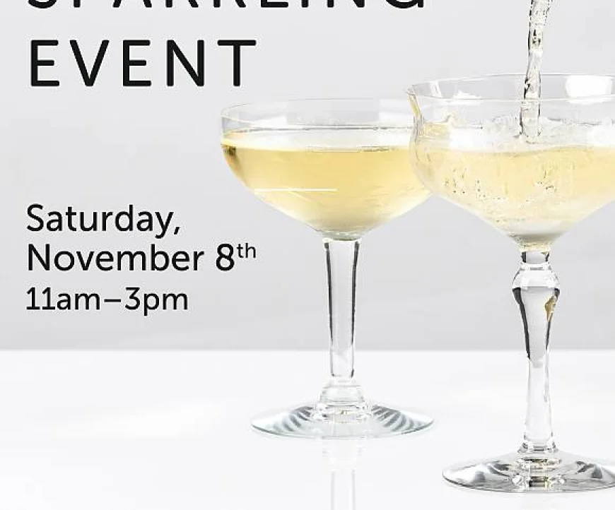 On Saturday, November 8, 2025 at 11:00 am - ROSEMONT WINERY: Virginia Sparkling Event 11-08-2025